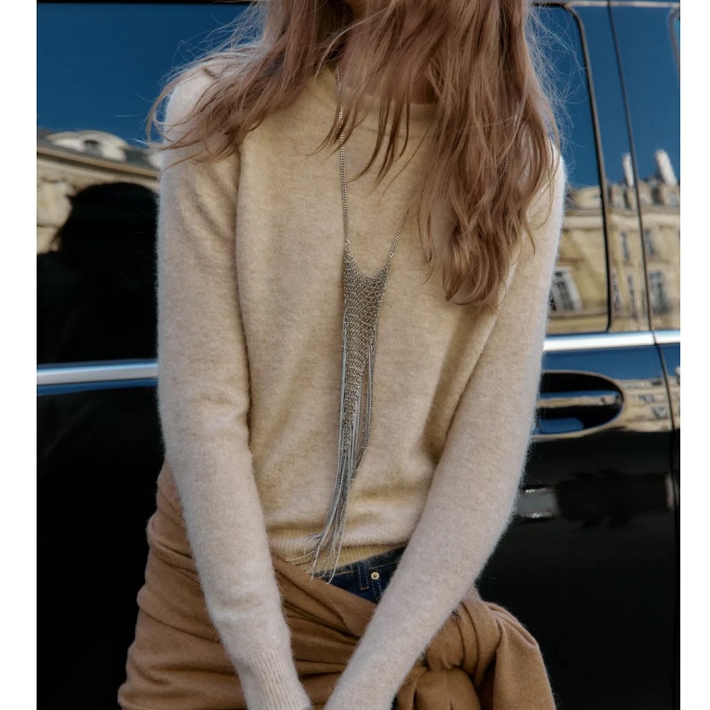 Zara Wool and Alpaca Blend Jumper